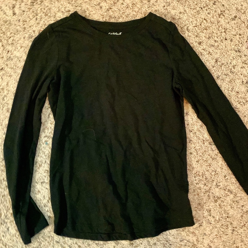 Long sleeve black shirt